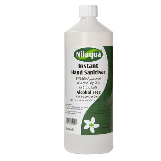 Nilaqua Sanitiser Refill - 1L Bottle - Nilaqua