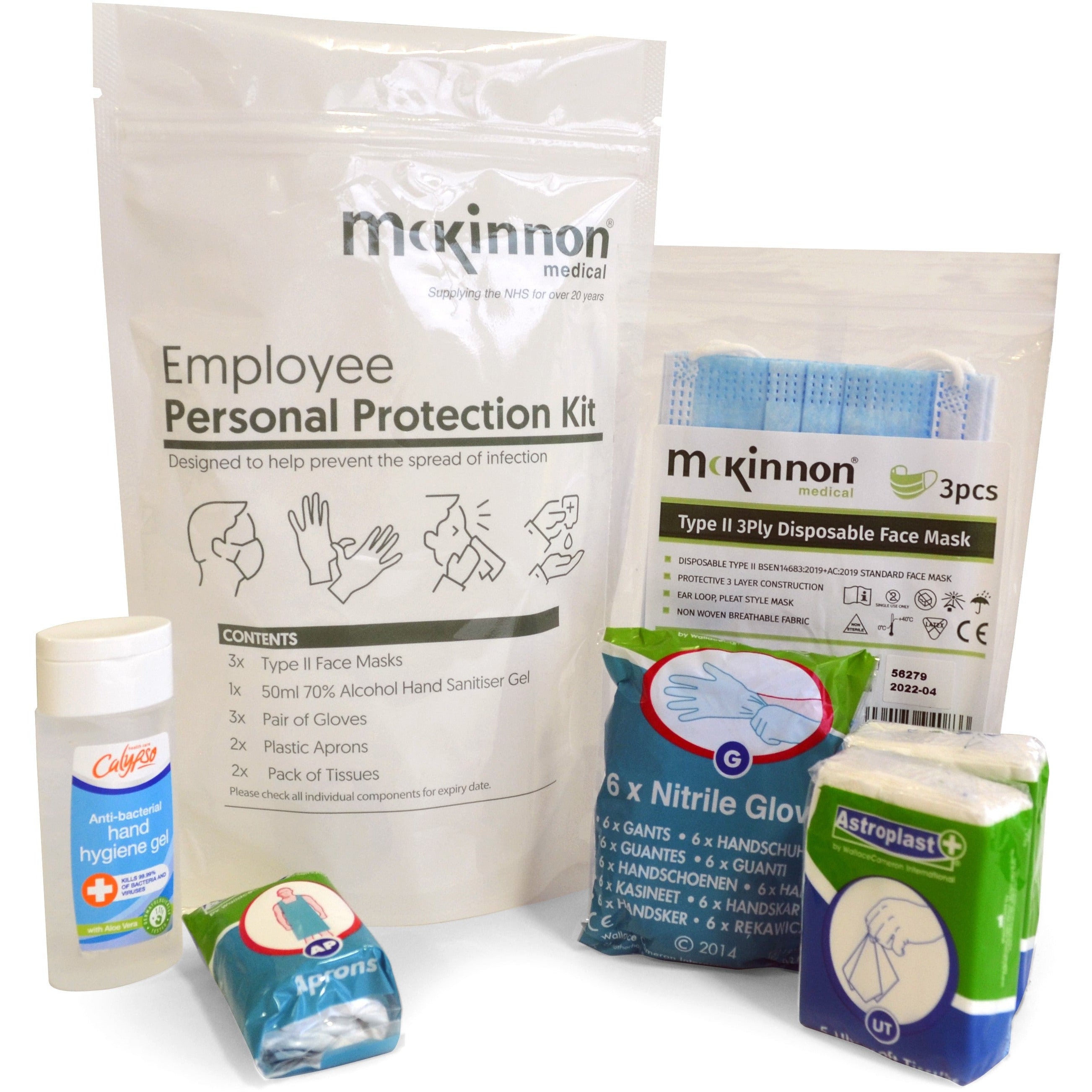 Employee Personal Protection Kit – Medisave UK