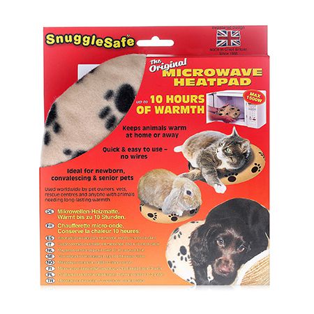 Snuggle Safe Heat Pad + Free Cover - MWI Animal Health