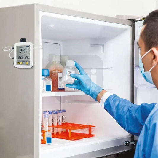 ThermaGuard® Pharm Vaccine Thermometers - Model 102 with Dual External Fixed Probes - ETI