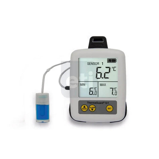 ThermaGuard® Pharm Vaccine Thermometers - Model 101 with Internal Sensor / External Fixed Probe - With UKAS Cert