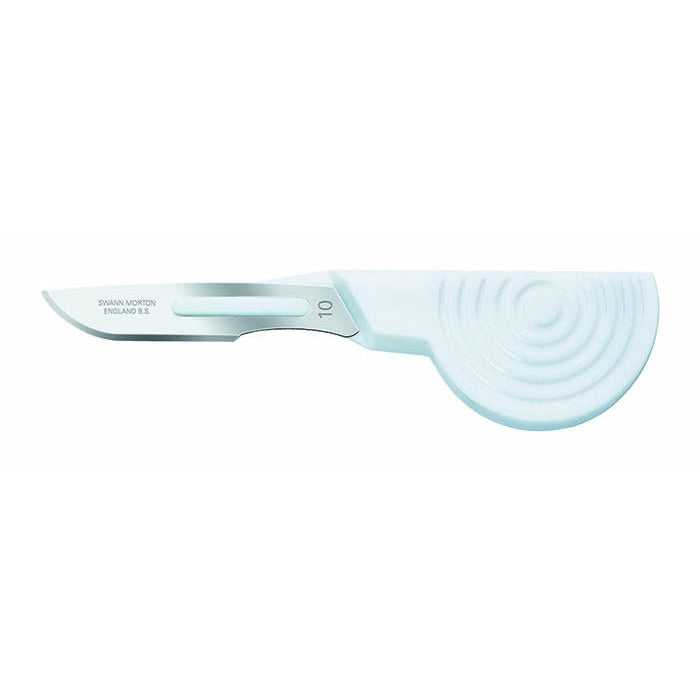 Minor Disposable Scalpels - Plastic Handle - Stainless Steel Blade - PK10 - Swann Morton
