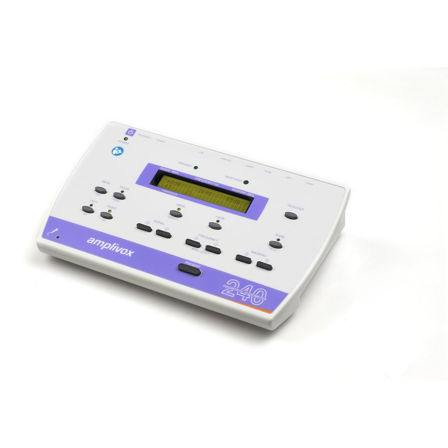 Amplivox 240 Portable Diagnostic Audiometer - 