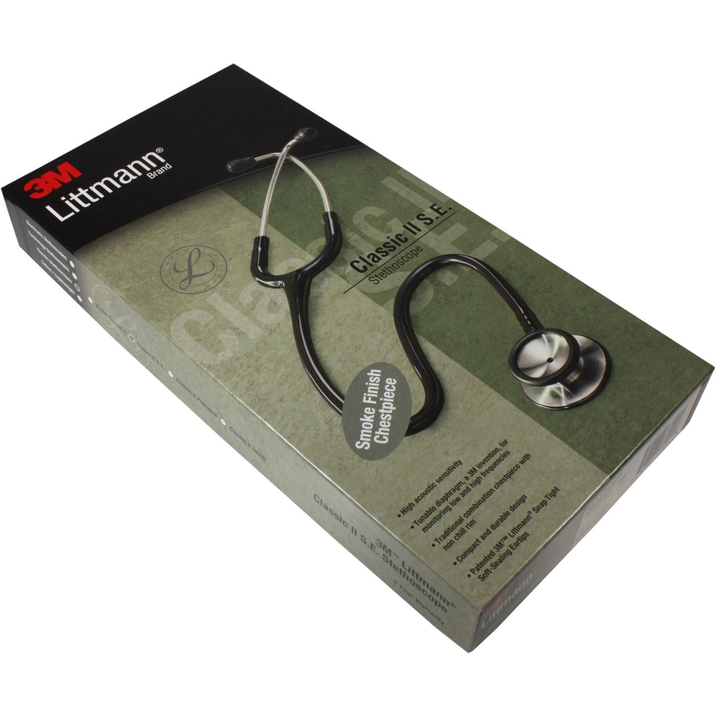 Littmann Classic II S.E. Stethoscope: Lemon Lime Smoke 2836 - Littmann Stethoscopes