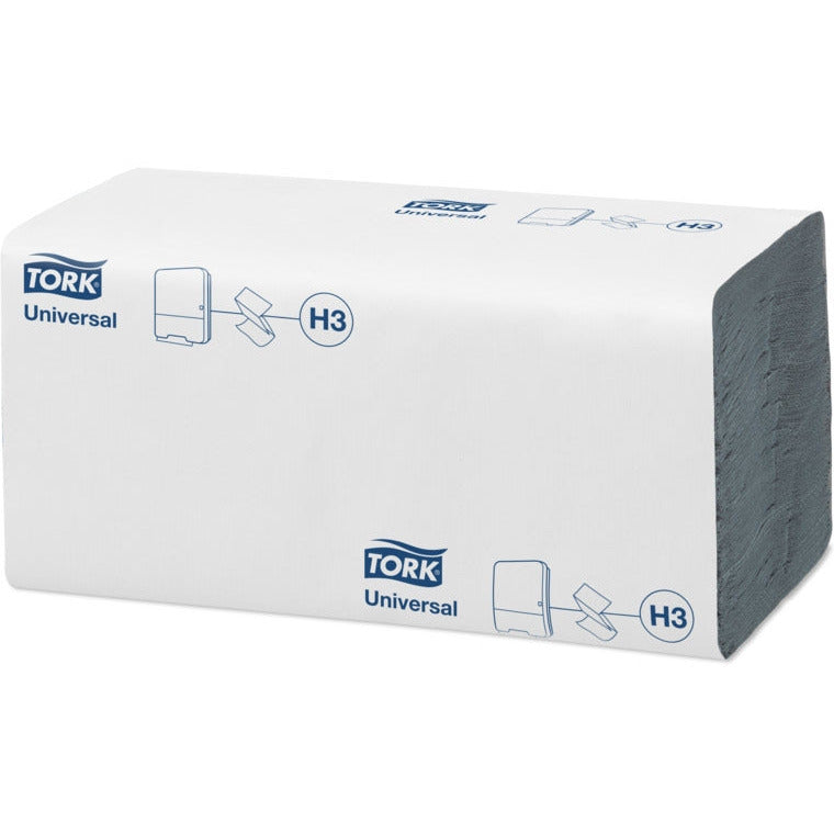 Tork Hand Towels Universal Singlefold White 2 Ply 15 x 300 Sheet