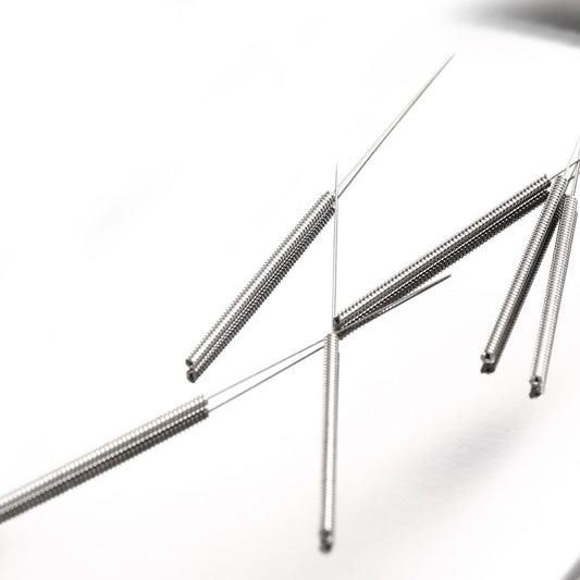 Korean S-Type Acupuncture Needles (10 in 1 with guide tube) 0.30 x 30mm - Phoenix Medical