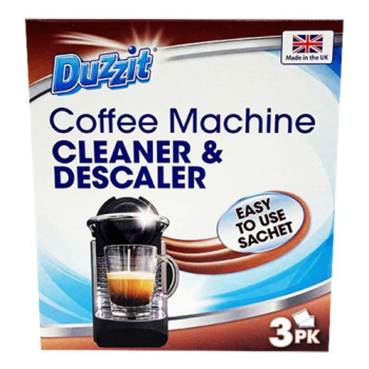 Duzzit Coffee Machine Cleaner & Descaler - 3pk