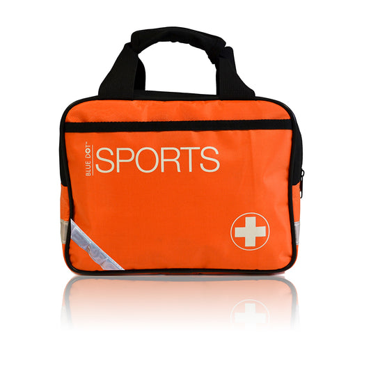 Blue Dot Handy Sports Kit Complete In Medium Orange Bag (Each) - Blue Dot