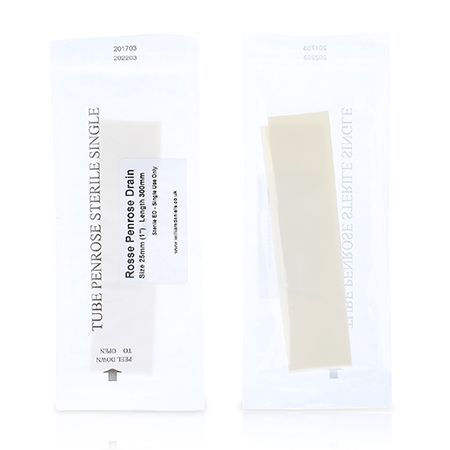 Penrose Drain 12x1/2 Inch Sterile  - MWI Animal Health