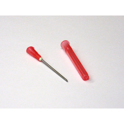 BD Blunt Fill Safety Draw-up Needle, 18 G red, 40 mm 1½" 45 degr, Qty100