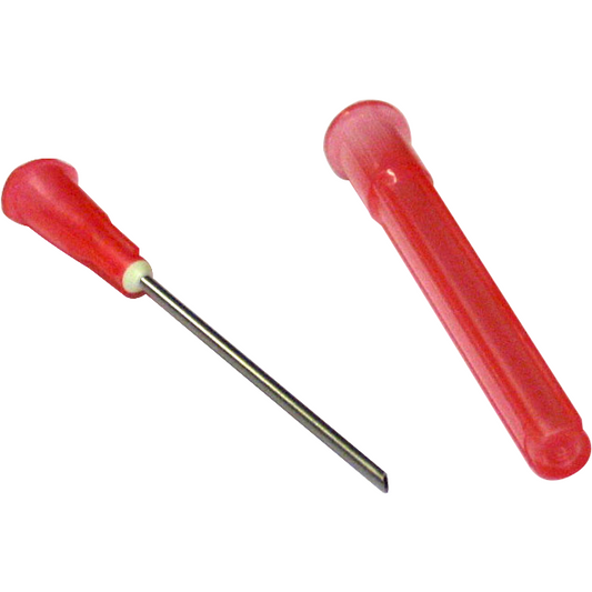 BD Blunt Fill Safety Draw-up Needle, 18 G red, 40 mm 1½" 45 degr, Qty100