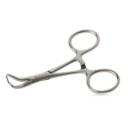 Backhaus Towel Clamp 3.5in 9cm  - MWI Animal Health