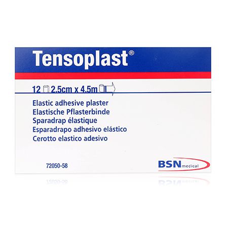 Tensoplast E/A Band 2.5cmx4.5m X 12 