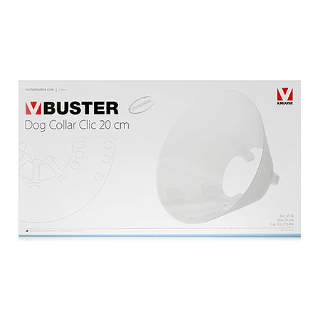 Buster Clic Collar 20cm (Clear) 10pk