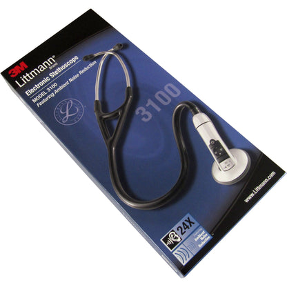 Littmann 3100 Electronic Stethoscope: Burgundy 3100BU - 