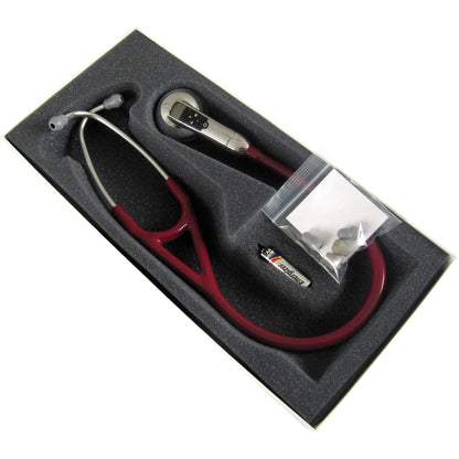 Littmann 3100 Electronic Stethoscope: Burgundy 3100BU - 