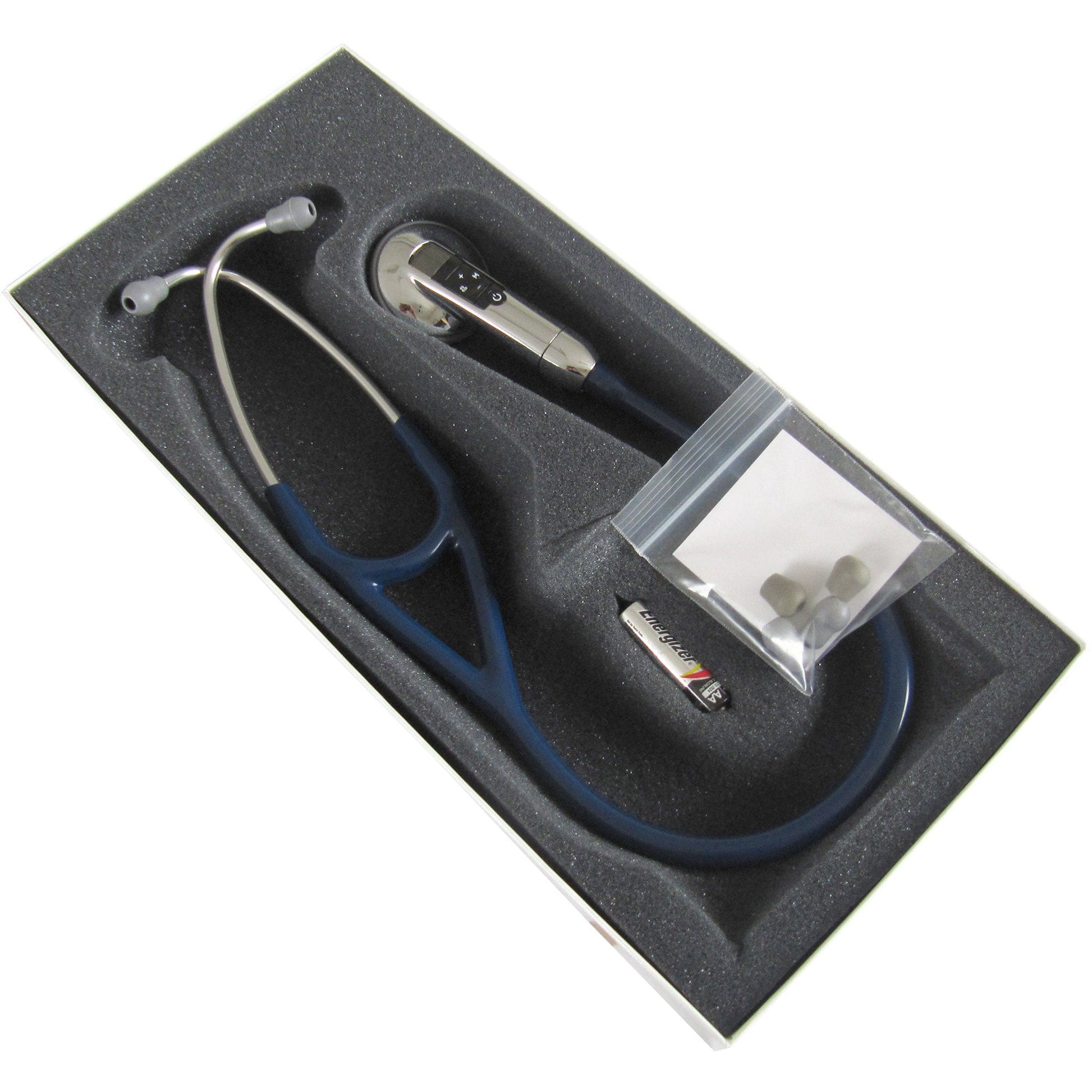 Littmann 3100 Electronic Stethoscope: Navy Blue 3100NB - 