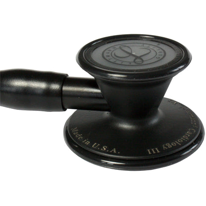 Littmann Cardiology III Stethoscope: All Black 3131BE - 