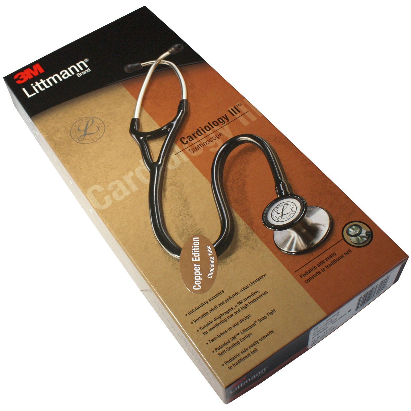 Littmann Cardiology III Stethoscope: Chocolate Copper 3137COPPER