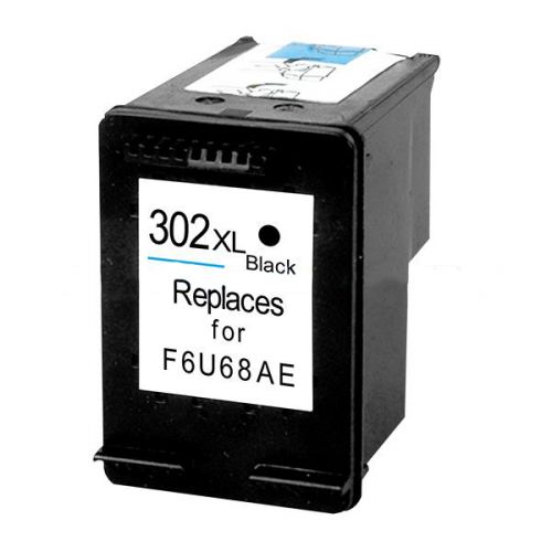 HP F6U68AE High Capacity Black Ink Cartridge HP 302XL - Remanufactured - HP