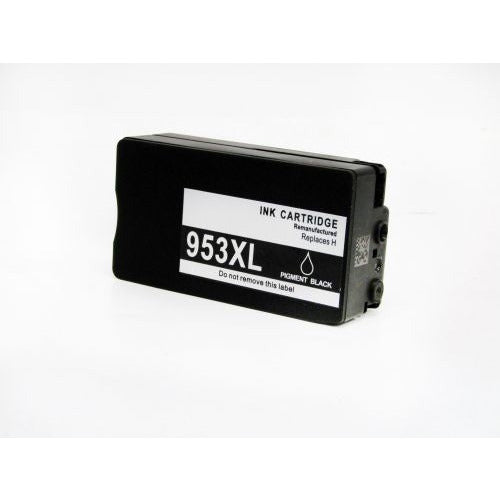 HP 953XLC Black High Yield L0S70AE Ink Cartridge Remanufactured - Hewlett Packard