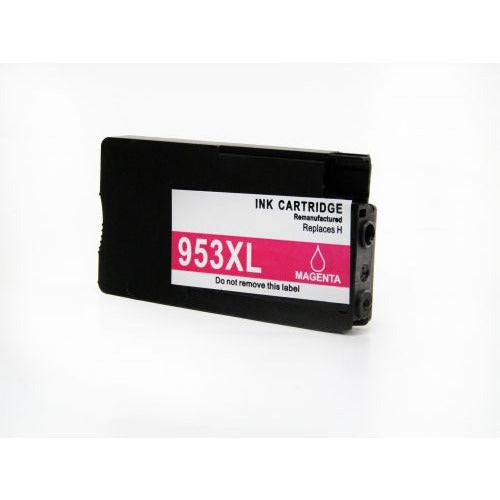 HP 953XLC Magenta High Yield F6U17AE Ink Cartridge Remanufactured - Hewlett Packard