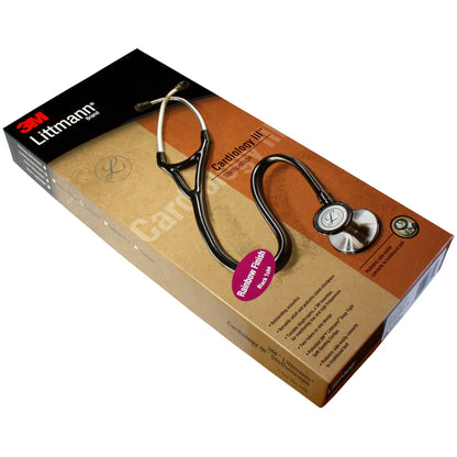 Littmann Cardiology III Stethoscope: Black Rainbow 3152RBW - 