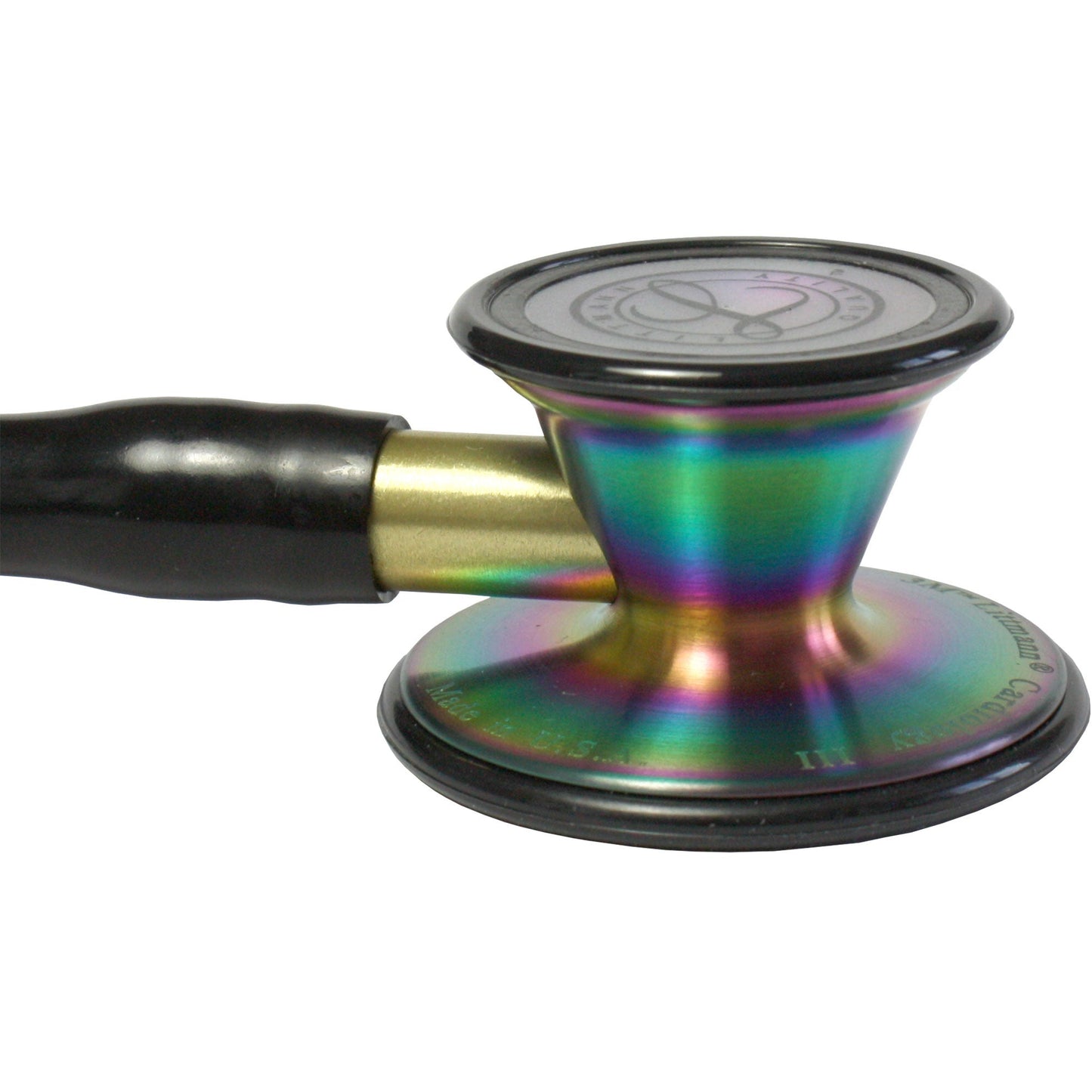 Littmann Cardiology III Stethoscope: Black Rainbow 3152RBW - 