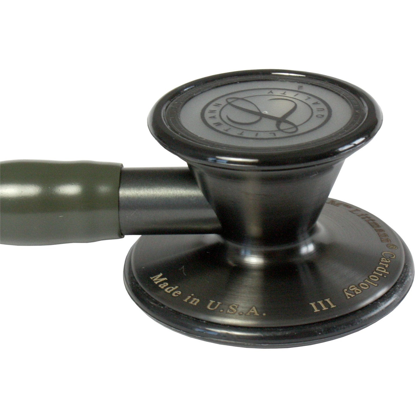 Littmann Cardiology III Stethoscope: Dark Olive & Smoke 3166 - 