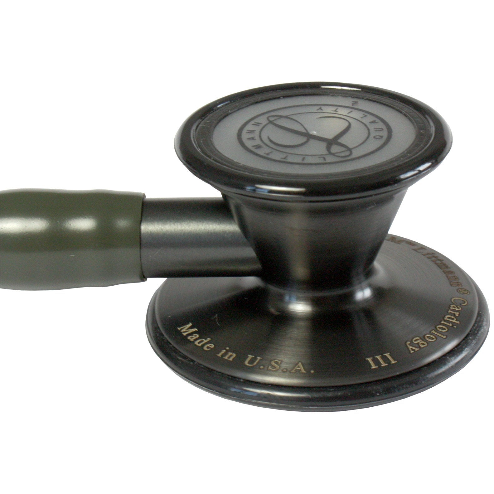 Littmann Cardiology III Stethoscope: Dark Olive & Smoke 3166 - 