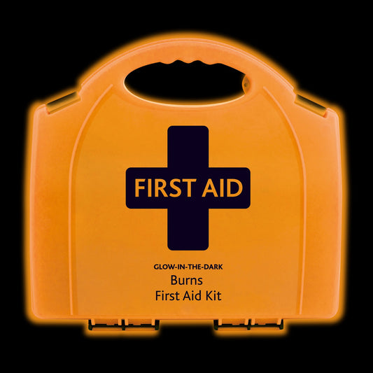 Burns First Aid Kit in Glow In The Dark Aura Box - 3420