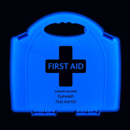 Eye Wash First Aid Kit in Glow In The Dark Aura Box - Reliance