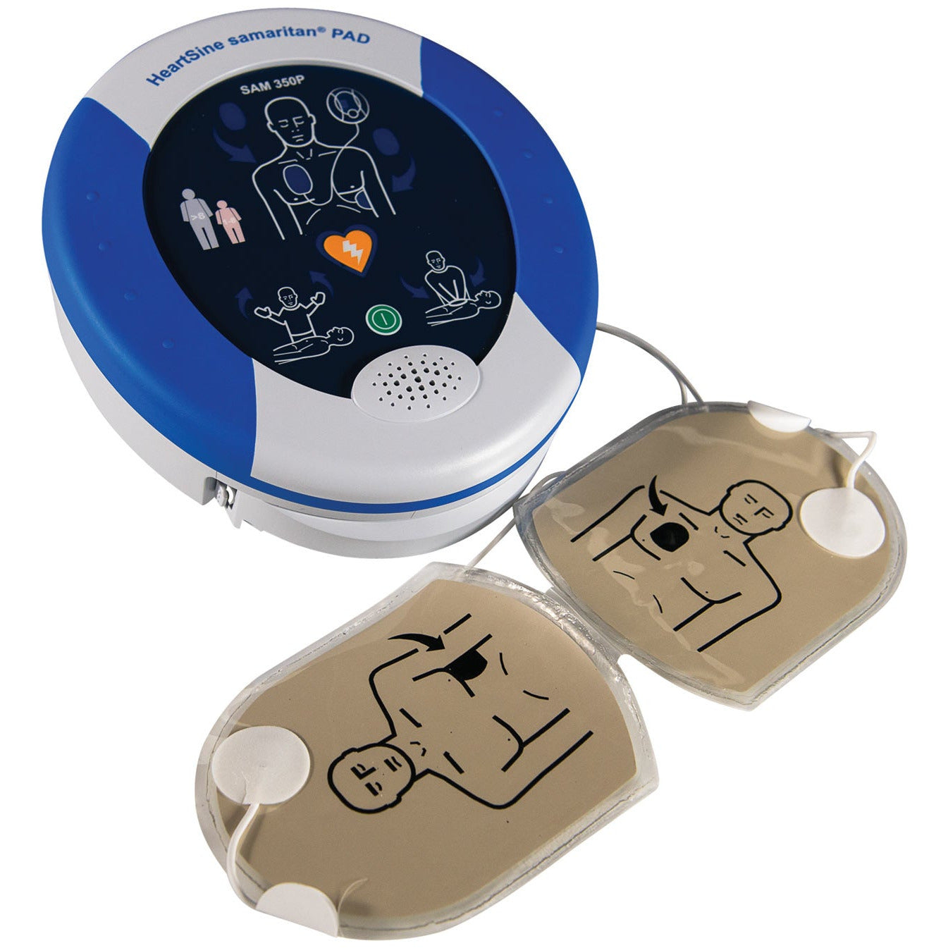 HeartSine Samaritan Defibrillator PAD 350P Semi Automatic Defibrillator
