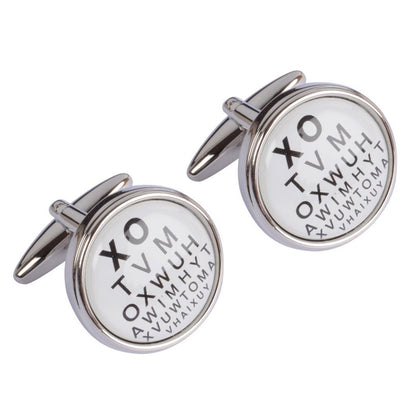 Eye Test Cufflinks - The Cufflink Store