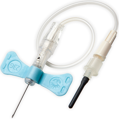 BD Push Button Blood Set 25g x 0.75 Per 50 With Luer Adaptor 7 Tubing - Becton Dickinson