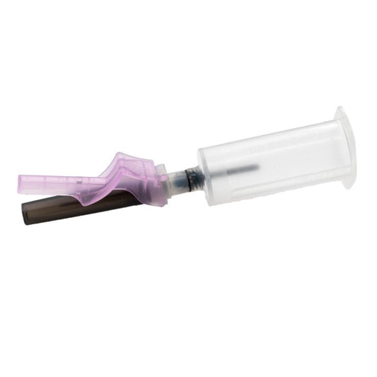 BD Vacutainer Eclipse Needle 22g x 1.25" With Pre Attached Holder x 100 - Becton Dickinson