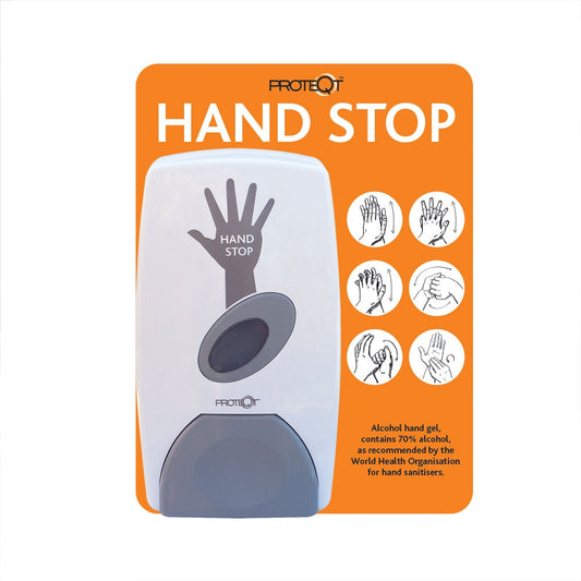 Manual Hand Gel Dispenser with Backplate - Clearance - Reliance