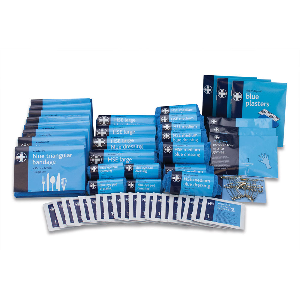 Masterchef HSE 50 Person All Blue Catering Refill Kit - Reliance