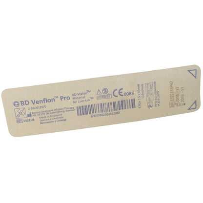 BD Venflon IV Catheter - 17g 45mm Ported & Winged x 50