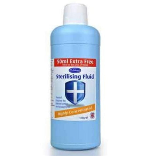 Dr. Johnson's Sterilising Fluid - 1 Litre - Dr Johnsons