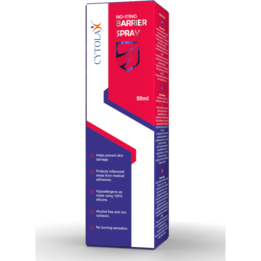 Cytolax No-Sting Barrier Spray Film 50ml – Medisave UK