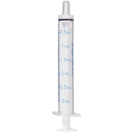SOL-M Oral Syringe (purple plunger) 3ml (Box 100)