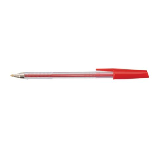 Focus Medium Point Ball Pen Red - Box Of 50 - Discontinued