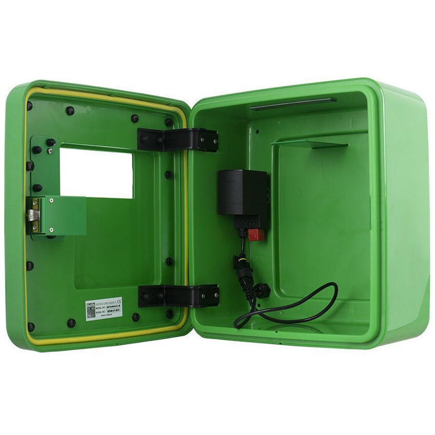 Defib Keypad Defibstore 4000 - Defib Cabinet w/ Heater & Light - Keypad Lock - Gree ...