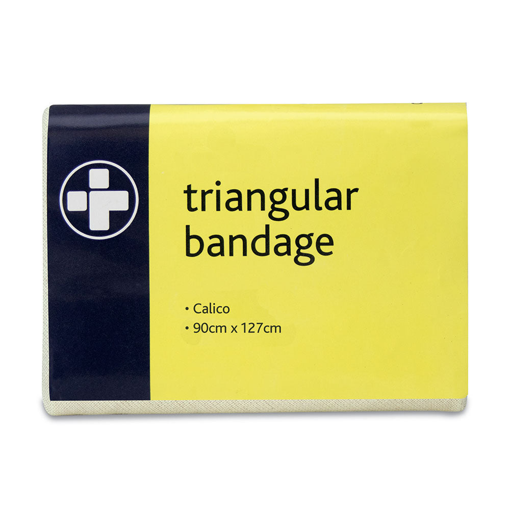 Calico traingular bandage 90 x 127cm - Pack of 10