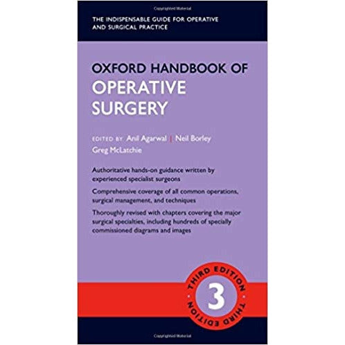 Oxford Handbook of Operative Surgery (Oxford Medical Handbooks) - Probooks