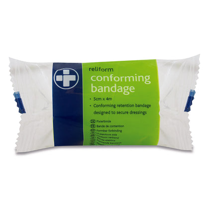 Reliform Conforming Bandage White 5cm x 4m SINGLE
