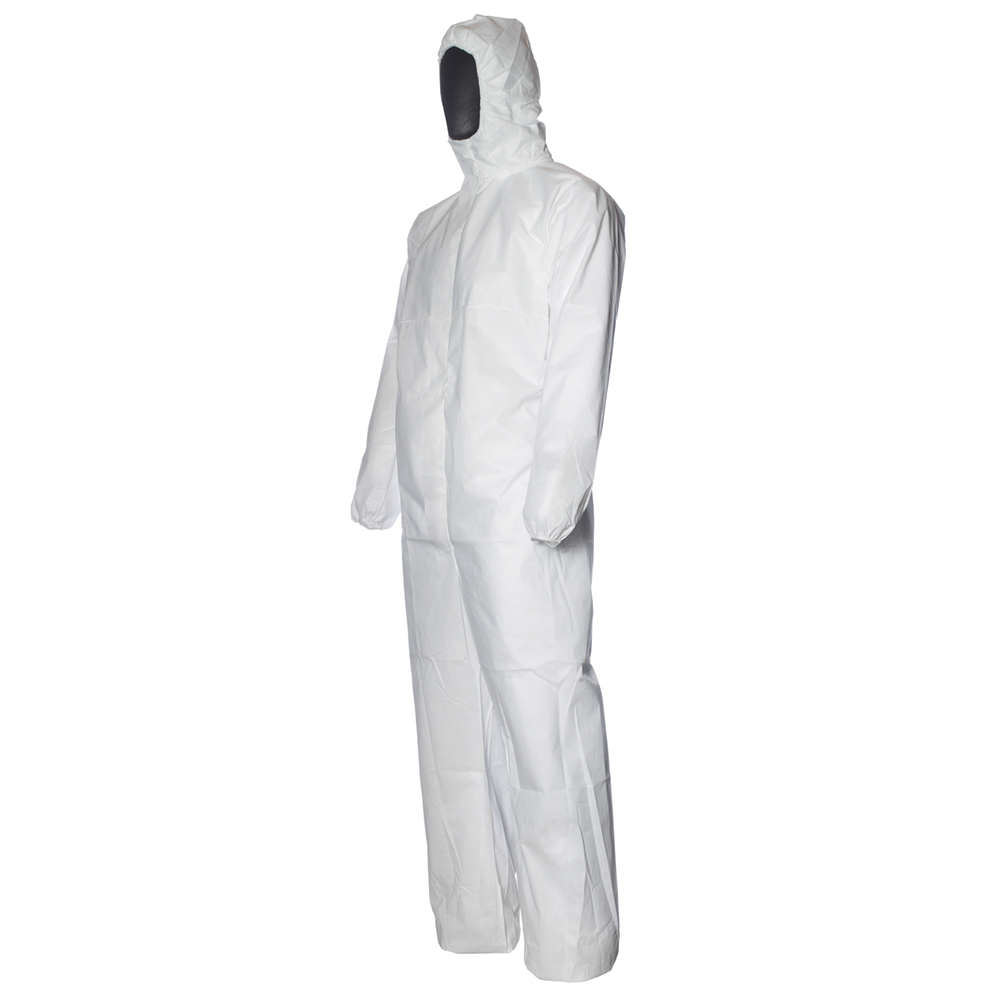 1 x Dupont Disposable Coverall White Type 5/6 (Size Medium)