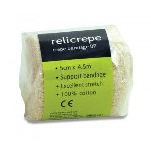 Elastocrepe BP 5cm x 4.5m Stretched Pack of 12