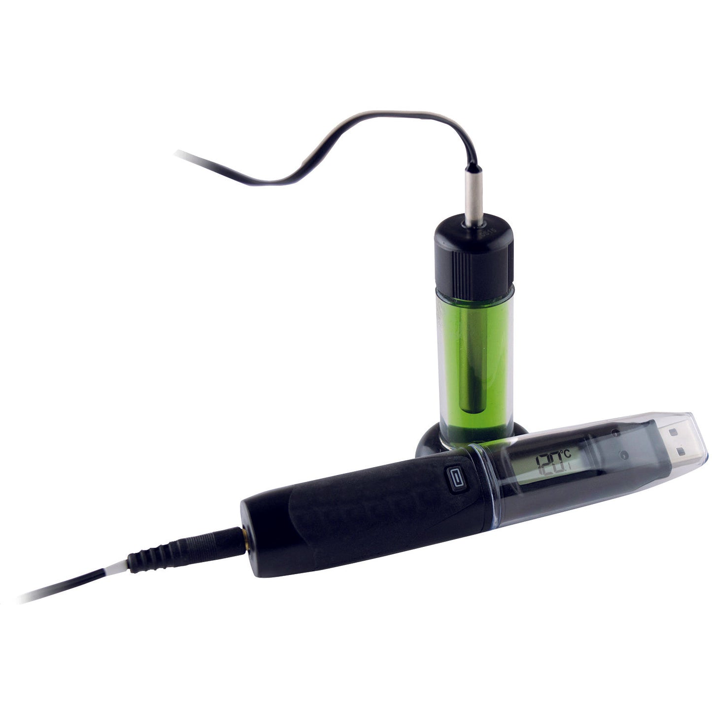 Lec Advanced Temperature Probe Data Logger with LCD Screen - Lec